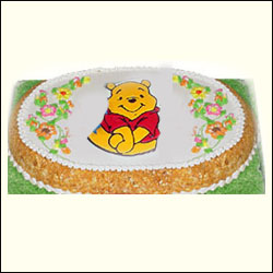 Click Here For Bigger Zoom - Magic Love - 2kg Fresh Cream Cake